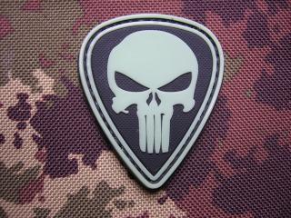 Punisher 3D Pvc Lighted Patch